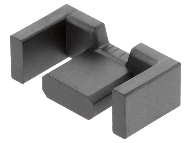 Hoofd: ferriets-; EFD; F87; 1350nH; 1460mm3; 31mm2; A: 20mm; B: 10,2mm Hoofd: ferriets-; EFD; F87; 1350nH; 1460mm3; 31mm2; A: 20mm; B: 10,2mm